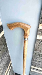 tongkat jalan kayu bidara motif premium D66