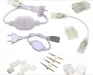 【COD&Ready】Rohstar 5730 strip light plug connector pin end cup and clips