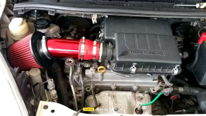 Simota Double Fan + Aluminium Air Intake Pipe + K&N Air Filter