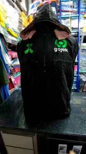 ROMPI ZIPER DRIVER OJOL TERMURAH // ROMPI PARASUT DRIVER OJOL