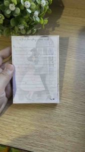 Personalized Notepad Sweet / Love Designs