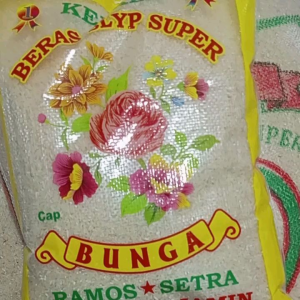 Beras BUNGA 5 kg Ready  gratis ongkir l Beras pulen l kemasan karungan l segar karena baru giling