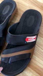 Nikko 8132 M-L-XL Sandal sandal slop / Sandal Kuliah / Sandal Tahan Air /Sandal Kerja / Sandal Ringan / Sandal Waterproof Sandal PVC / Sandal Slip on Pria Sandal karet pria Berkualitas