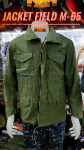 เสื้อJacket Field M65 เสื้อแจ็คเก็ตฟิลด์ International field jacket เกรดอย่างดี
