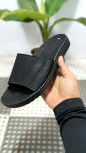 dép quai ngang da sáp nam Fashion kiểu dáng trẻ trυng đế đúc liền khâu chỉ toàn bộ chắc chắn G1