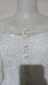 set kebaya manten kebaya kerah sabrina + rok sidoluhur