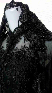 Set Kebaya Pesta Kebaya Moderan & Slendang Mutiara