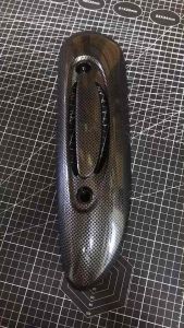 กันร้อนท่อ Scoopyi (12-16) เคฟล่า ข้างท่อ ของแต่ง มอเตอร์ไซค์