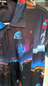 KEMEJA PRIA FULL PRINT/SPOON/MOTIF ASTRONOT