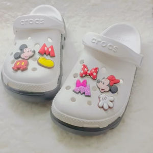 JBSet MK🌈🔆 ตัวติดรองเท้ามีรู “มิกกี้ เอ็ม ” 🌈👠Shoe Charm “Mickey  M ” มีความหวานฟรุ้งฟริ้งสุดๆ #ตรงปกไม่จกตา #งานดีสีสวยสด #สวยเลยไม่ต้องรอ #chicchicchop #สนใจสอบถามเพิ่มแอดไลน์เบอร์0927659888