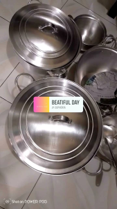 1 SET DONGDES PINUKPUK ALUMINUM CASSEROLE SET SIZE 20CM/ 18CM./16CM/ 14CM /12CM 10CM HIGH QUALITY Aluminum Luggage Sets Aluminum Outdoor Dining Set - Lazada