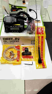 Paket Radio rig mobil vhf 65 watt lengkap tinggal pasang