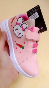 SEPATU ANDO CUTE BUNNY SIZE 25-32 / SEPATU ANAK PEREMPUAN TK LUCU / SNEAKERS ANAK PEREMPUAN / SEPATU ANAK LUCU MURAH