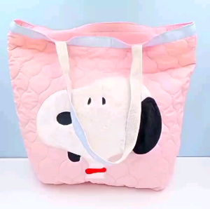 TOTE BAG SNOOPY JUMBO / TAS BAHU SNOOPY / TAS SNOOPY IMPORT / TAS KULIAH / TAS BELANJA JUMBO