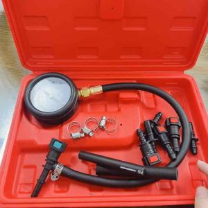 Đồng hồ đo áp suất bơm xăng ô tô nối nhựa bộ đo áp suất nhiện liệu kết nối NHANH