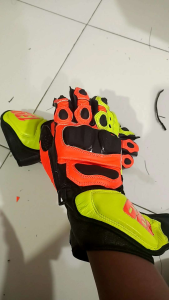 GLOVES balap Road Race produk lokal kualitas internasional full kulit