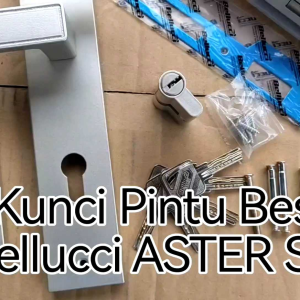 Kunci Pintu Besar Bellucci Aster SMN / Kunci Pintu 25 cm Fullset / Kunci Bellucci Aster
