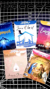 5 PCS Christmas Angpao Money Envelope Glossy