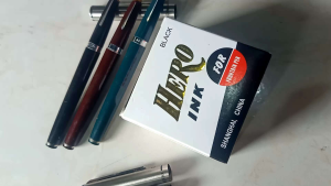 Fontainpen Hero Pena Kaligrafi+Tinta Hero