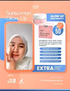 NANOTERA SUNSCREEN GLOW UP TERBARU