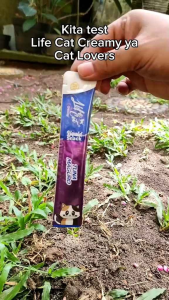 Makanan Kucing Life Cat Creamy 2x15gr Cat Snack Cat Treat Isi 2 pcs