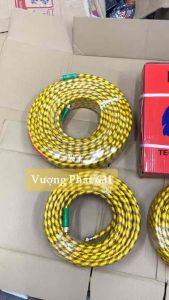 Dây Rửa Xe phun thuốcc 5 lớp Áp Lực Cao 8.5mm 10 m - 15 m - 20 -30m màu vàng dùng cho máy dây đai dây curoa