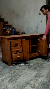 BUFET PENDEK MINIMALIS BUFET PAJANGAN PENDEKBUFET TV