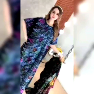 Daster lowo terbaru motif Multicolour pelangi rayon tebal motif cap