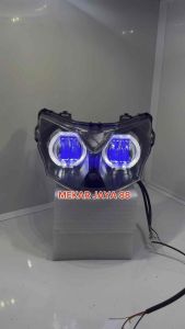 MIKA REFLEKTOR LAMPU DAYMAKER BILED 2 LENSA SHOGUN SP NEW 125 FI