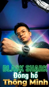 Đồng hồ  thể thao Gaming thông minh Black Shark S1 Pro có trợ lý ảo nghe gọi trực tiếp