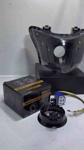 Reflektor lampu h4 lengkap fiting soket H4 Revo FI  Revo X Revo fit injeksi 2014-2019