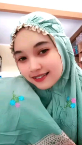 Mukena Dewasa Katun Bordir Melati Renda Mewah