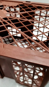 ตะกล้าพร้อมฝาปิด ขนาด 12x18x8.5 นิ้ว พร้อมฝาปิด คละสี พลาสติกอย่างดี ใส่ผลไม้ ต้นไม้ สินค้าใช้งานแล้ว สภาพดี