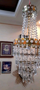 Lampu hias gantung ruang tamu kristal liontin / lampu dekorasi pesta