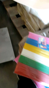 Sedotan Plastik Kombinasi Warna Warni Murah Panjang 26cm