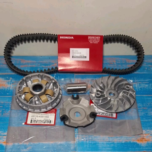 Paketan k36 35 vanbelt only rumah roller assy kipas roller honda vario 125 led vario 150 led