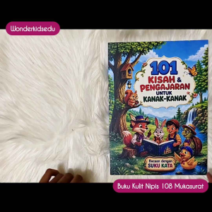 Buku Cerita 101 Kisah dan Pengajaran untuk Kanak-Kanak | Buku Cerita Suku Kata | Cerita Haiwan Teladan