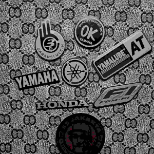 Emblem Yamaha Ok Garansi Yamalube At Stainless