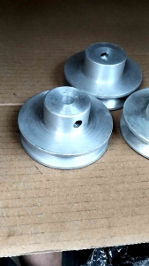 pulley alumunium 3” inchi ( 75cm ) a1 as 9/10/12/14/15/16/17/18/19/20/22/24/25 mm / 1” inchi/ buntu