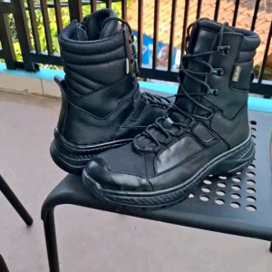 sepatu tactical work boots black 069 aleus