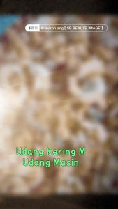Udang Kering Dried Shrimp Salted Red Dried Prawn Siz M (200gram) *Business Used