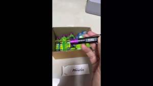 ไฟฉายแบล็คไลท์ UV พร้อมถ่าน สำหรับเช็คหารอยรั่วแอร์ รุ่น365nm.[055-1]