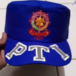 Topi Komando pol pp pti warna biru Ripstop