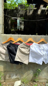 Urban Pipe Above Knee Boardshort Cotton with 3 Design Garterize Men and Women's Shorts