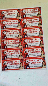 PERSONALIZED SUBJECT & NAME STICKER LABEL FOR SCHOOL