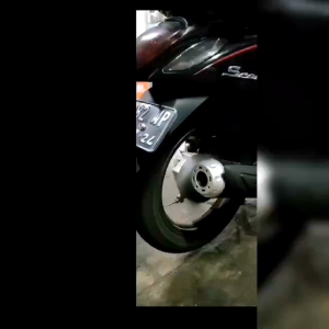 Knalpot Copy CMS+END Muffler Beat FI Scoopy Genio Deluxe Bass Adem Gerung