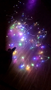 Lampu Layangan RGB 10 Meter Bisa Dicas 3 Mode Kedip Lampu Layang Layang 10m Rgb Rainbow