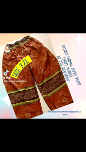 Celana Sarung Jefry Motif Cabut Warna