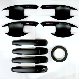 Paket Cover Handle Outer Pintu Hitam Mitsubishi Pajero Sport 2016-2025