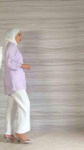 Shopiehijabstyle - Atasan Wanita Kekinian - Baju Rayon Best Seller - Blus Katun Polos JUMBO Oversize